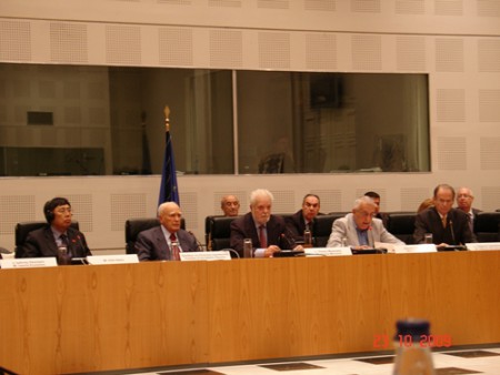 ο Πρόεδρος της Δημοκρατίας, ο Υπουργός Chen Haoshu, ο Δήμαρχος Αθηναίων και ο κύριος Μερκούρης